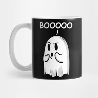 Boo Booooo Says The Ghost On Halloween Mug